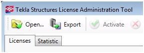 tekla license administration tool